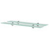 Schwimmende Glasregale Ermalai, Größe 70x20 cm, 8 mm (2 Stück)
