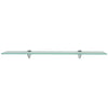 Schwimmende Glasregale Ermalai, Größe 70x20 cm, 8 mm (2 Stück)