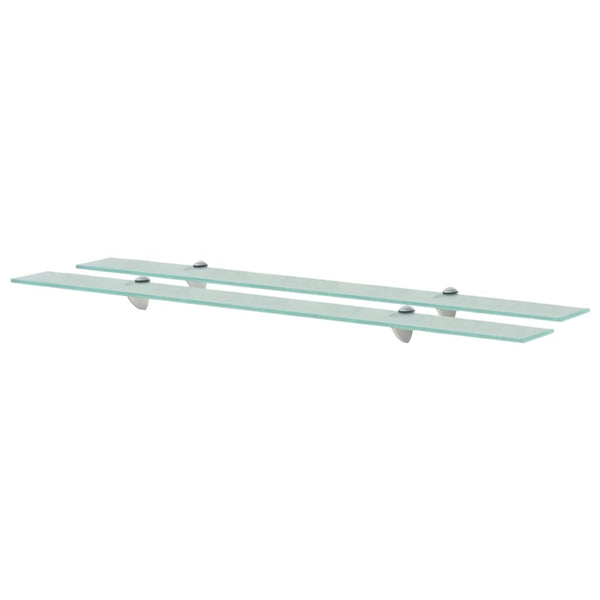 Ermalai 100x20cm schwebende Glasablagen 8 mm (2 Stück)