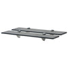 Wandmontierte schwebende Glasregale 50x20cm 8mm (2 St.)
