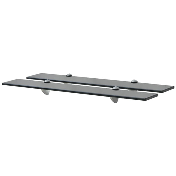 Ermalai 70x20 cm schwebende Glasregale, 8 mm dick (2 Stück)