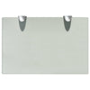 Ermalai 30x20cm 8 mm schwimmende Glasregale (2 Stück)