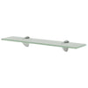 Schwebende Glasregale Ermalai 50x20cm 8 mm (2 St.)