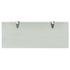 Schwebende Glasregale Ermalai 50x20cm 8 mm (2 St.)