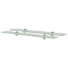 Ermalai schwimmende Glasregale, 70x20 cm, 8 mm (2 Stück)