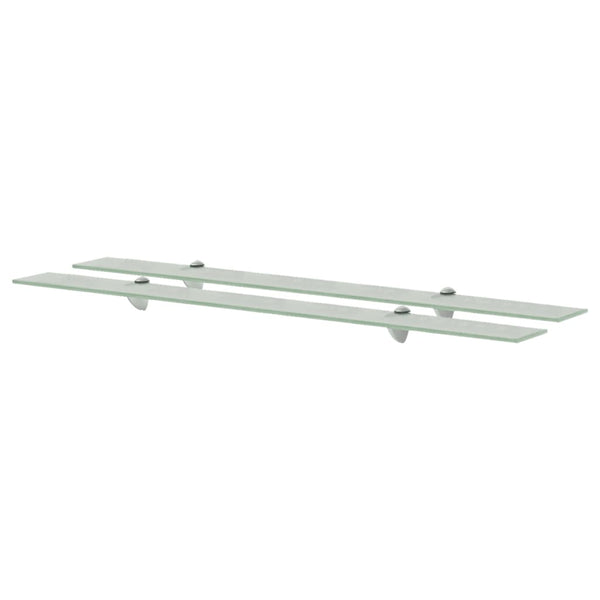 Schwebe-Glasablage Ermalai 100x20 cm 8 mm (2 Stück)
