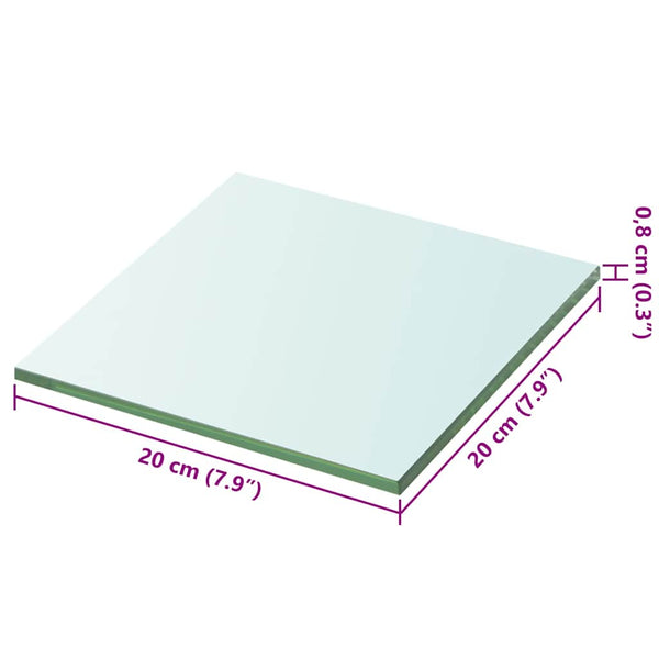 Klare Regale Arlena 20x20cm (2 St.)