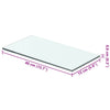 Kirkas hyllyt Arlena 40x15cm (2 kpl)