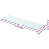 Klarer Regalboden Arlena 70x20cm (2 St.)