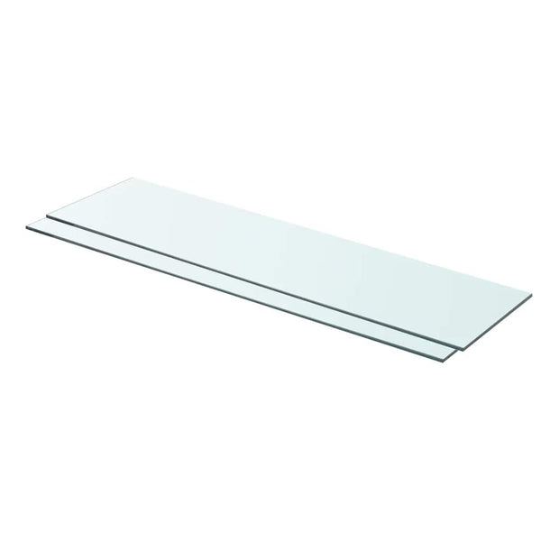 Klarglasablagen Arlena 80x20cm (2 St.)