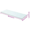 Klare Regale Arlena 80x30cm (2 Stk.)