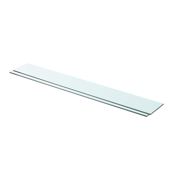Klares Regal Arlena 90x12cm (2 Stück)
