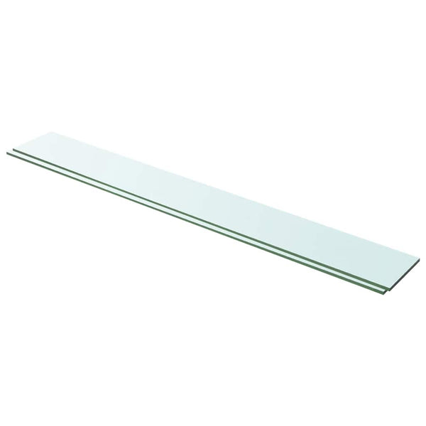 Klarglasablagen Arlena 100x12cm (2 Stück)