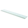 Klarer Regal Arlena 110x15cm (2 Stück)