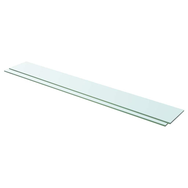 Klarer Regal Arlena 110x15cm (2 Stück)