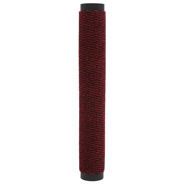 Roter Schmutzfangteppich Rihawi 40x60cm (2 Stück rechteckiger Flor)
