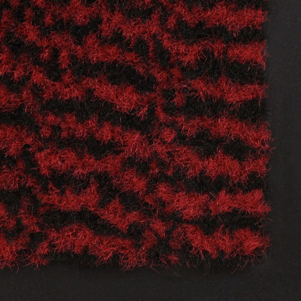 Roter Schmutzfangteppich Rihawi 40x60cm (2 Stück rechteckiger Flor)
