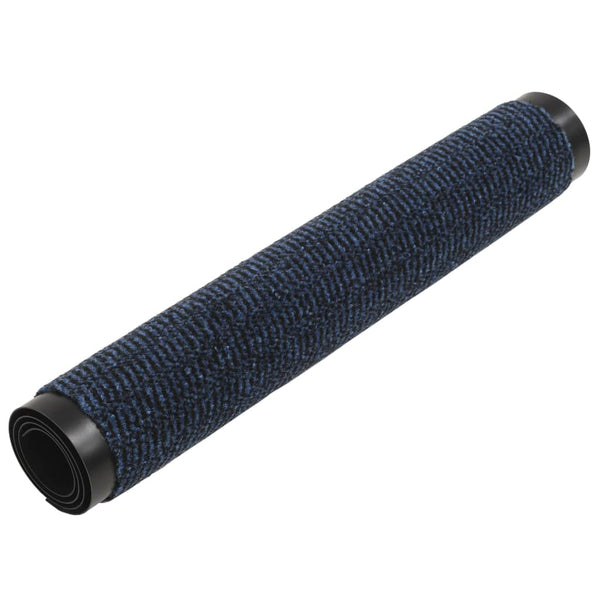 Blauer Schmutzfangteppich Rihawi 40x60cm (2 Stück rechteckig Tufting)