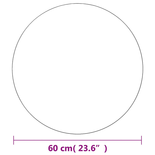 Wandspiegel Parc 60cm (2 St. rundes Glas)