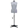 Graue, verstellbare Schneiderpuppe, weiblich, Marsilia, Größe M (40-46)