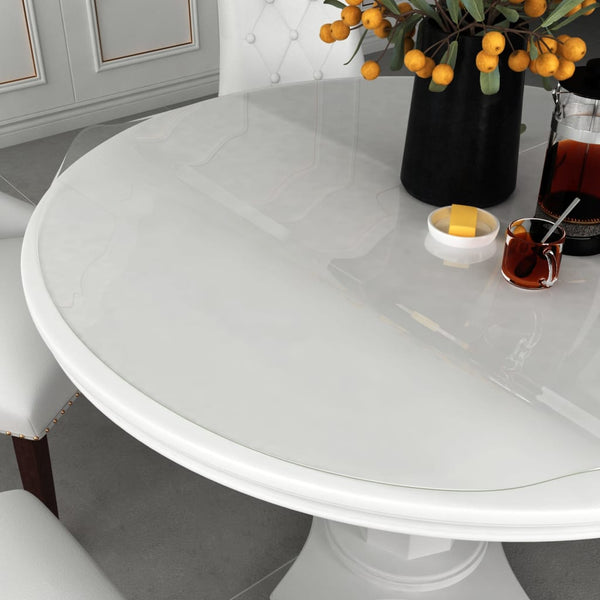 Transparenter Tischschutz Profirel Ø 80 cm 2 mm (PVC)