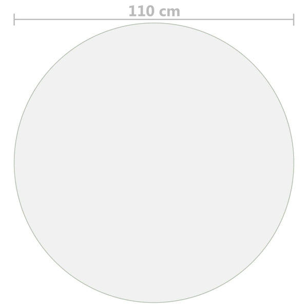 Transparenter Tischschutz Profirel Ø 110 cm 2 mm (PVC)