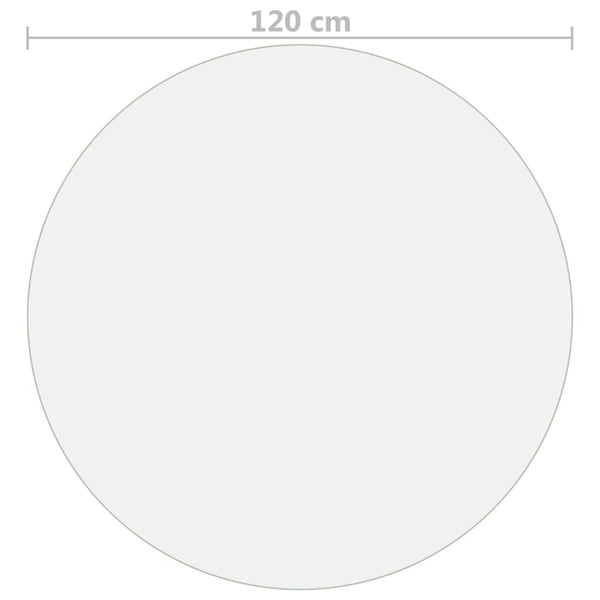 Transparenter Tischschutz Profirel Ø 120cm 2 mm (PVC)