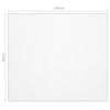 Transparenter Tischschutz Artorex 100x90cm 2 mm (PVC)