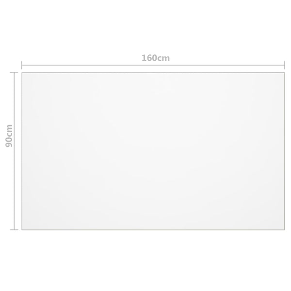 Matte Tischauflage Artorex 160x90cm 2 mm (PVC)