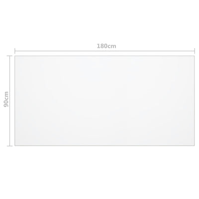 Transparenter Tischschutz Artorex 180x90cm (2 mm PVC)