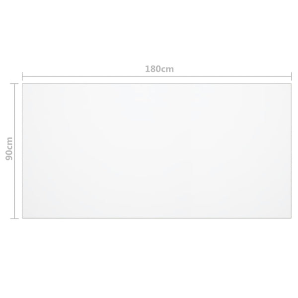 Transparenter Tischschutz Artorex 180x90cm (2 mm PVC)