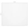 Matte Tischschutzfolie Artorex 80x80cm 2 mm (PVC)