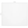 Transparenter Tischschutz Artorex 90x90cm 2 mm (PVC)