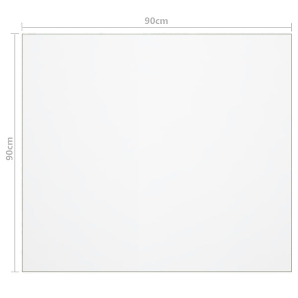 Matte Tischschutzfolie Artorex 90x90cm 2 mm (PVC)