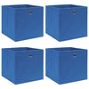 Blaue Aufbewahrungsboxen Patesan 32x32x32cm (4 Stück Stoff)