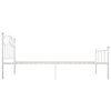 Weißes Bettgestell Nazlife 100x200cm (Metall)