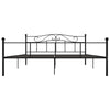 Schwarzes Bettgestell Nazlife 180x200cm (Metall)