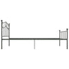 Graues Bettgestell Nazlife 100x200cm (Metall)