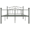 Graues Bettgestell Nazlife 160x200cm (Metall)