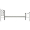 Graues Bettgestell Nazlife 160x200cm (Metall)