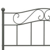 Graues Bettgestell Nazlife 160x200cm (Metall)