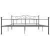 Grauer Bettrahmen Nazlife 180x200cm (Metall)
