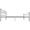 Grauer Bettrahmen Nazlife 180x200cm (Metall)