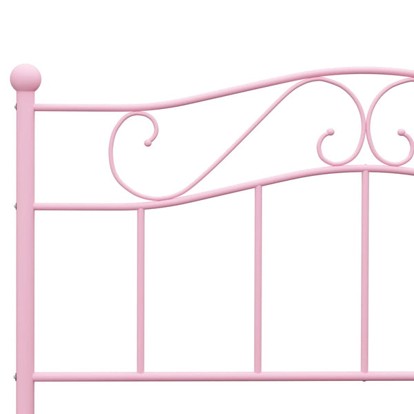 Rosa Bettrahmen Nazlife 120x200cm (Metall)