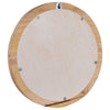 Teak-Wandspiegel Fotino 40cm (rund)