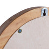 Teak-Wandspiegel Fotino 40cm (rund)