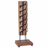 Viinipulloteline Clemance 35x35x100cm (6 pullolle, tiikki)