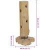 Viinipulloteline Hamit 40x30x80cm (8 pullolle tiikki)
