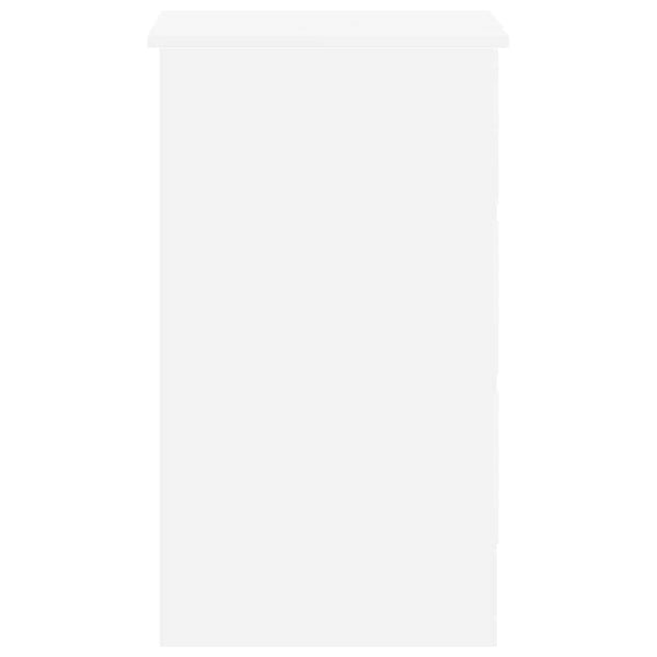 Weißer Schreibtisch Lupui 90x45x76cm (Holz)