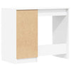 Weißer Schreibtisch Lupui 90x45x76cm (Holz)